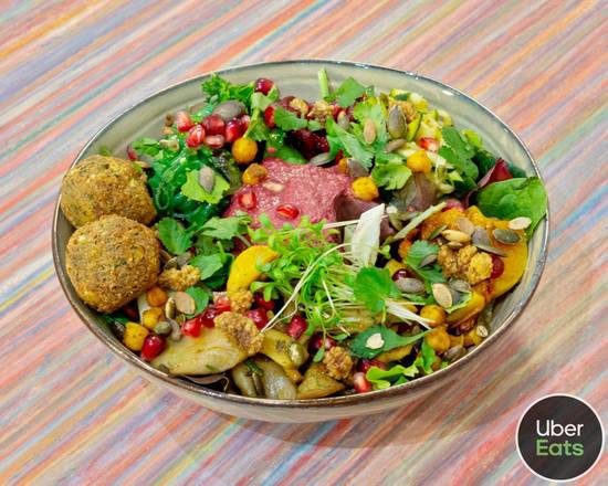 Holy Bowl — bowl vegan falafels et tahini, Yummy Bowl Bruxelles